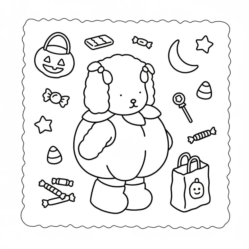 Bobbie Goods para colorear para niños para imprimir