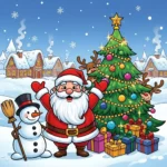 Día festivo para Colorear thumbnail