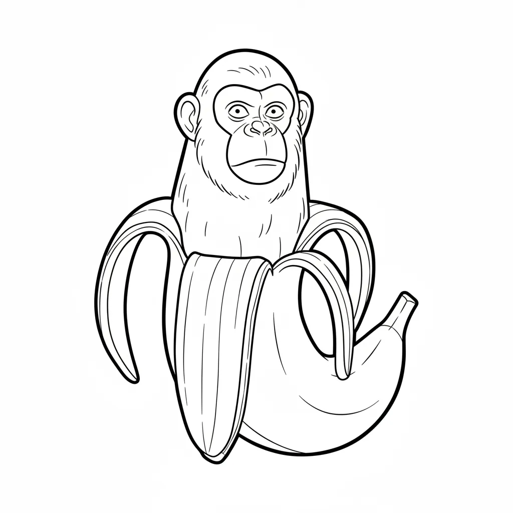 Italian Brainrot para colorear para niños para descargar