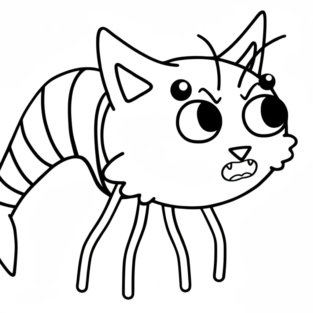 Italian Brainrot para colorear gratis para imprimir