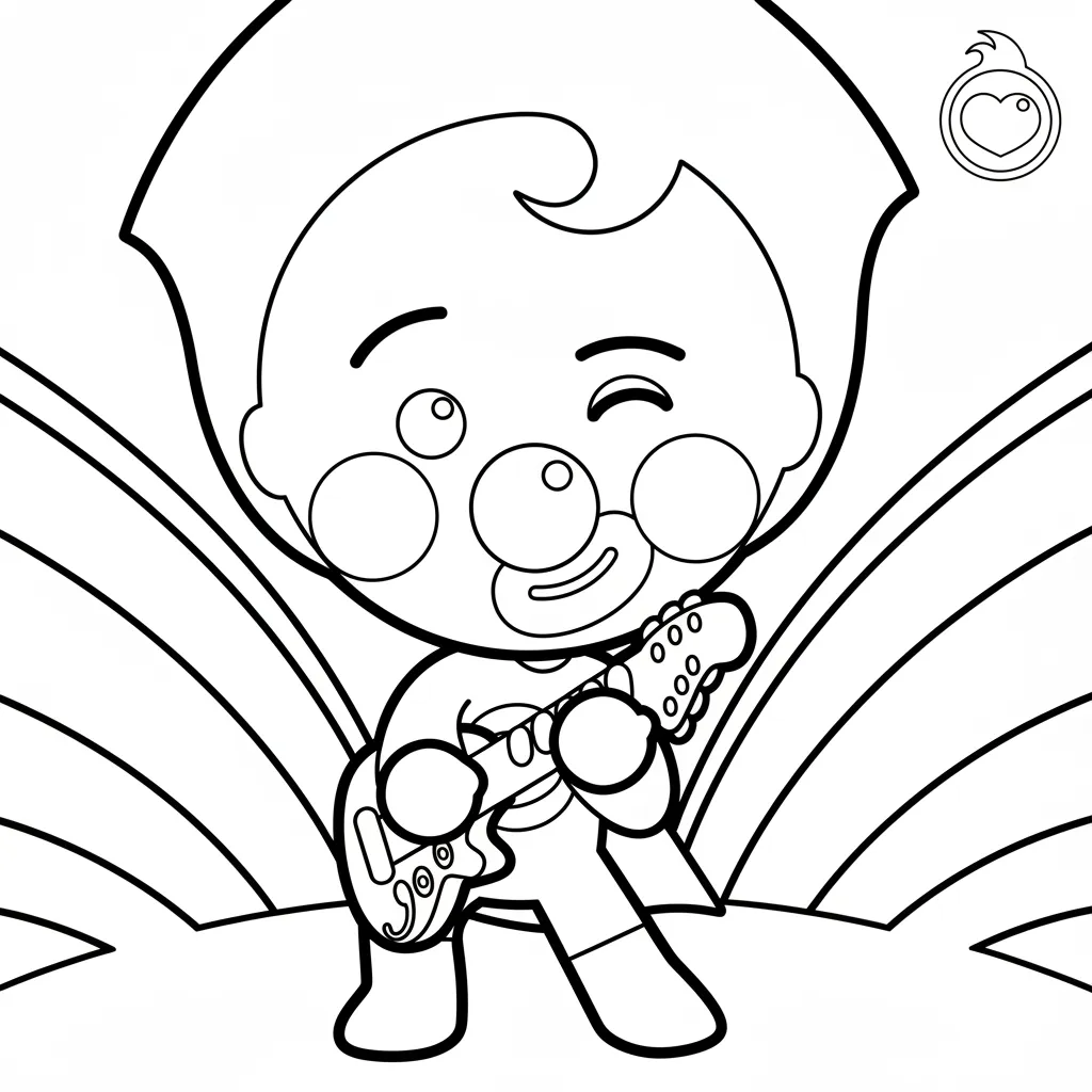 Plim Plim para colorear para imprimir para niño de 10 años