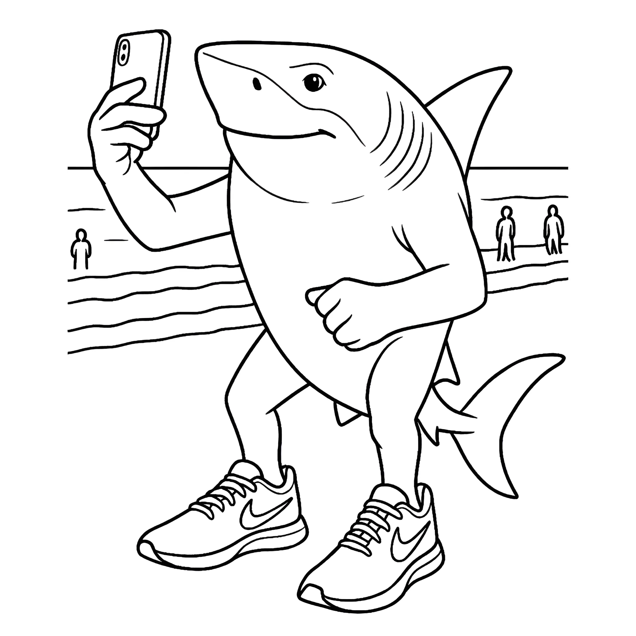 descargar Tralalero Tralala4 para colorear gratis