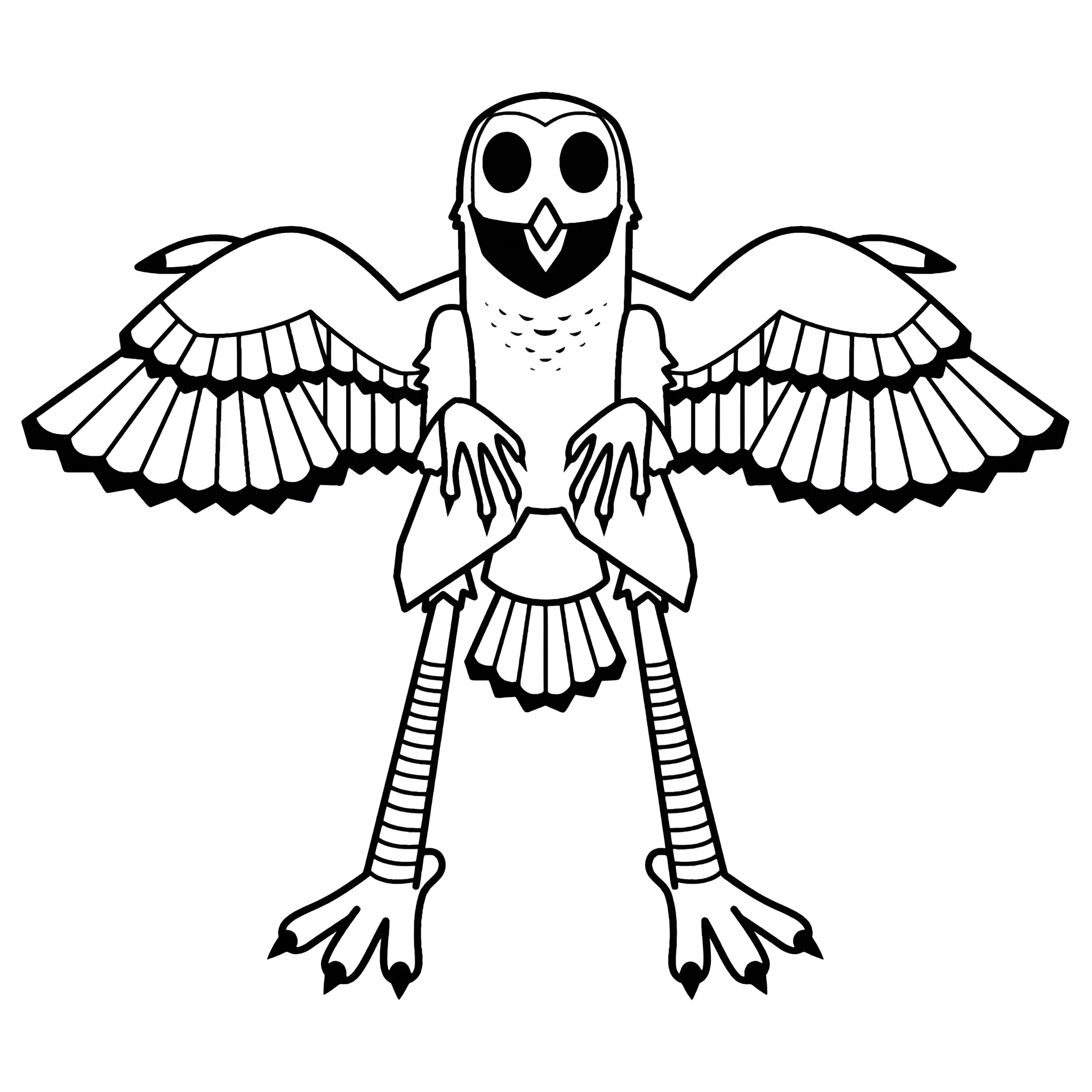 99 Noches en el Bosque11 para colorear gratis en línea