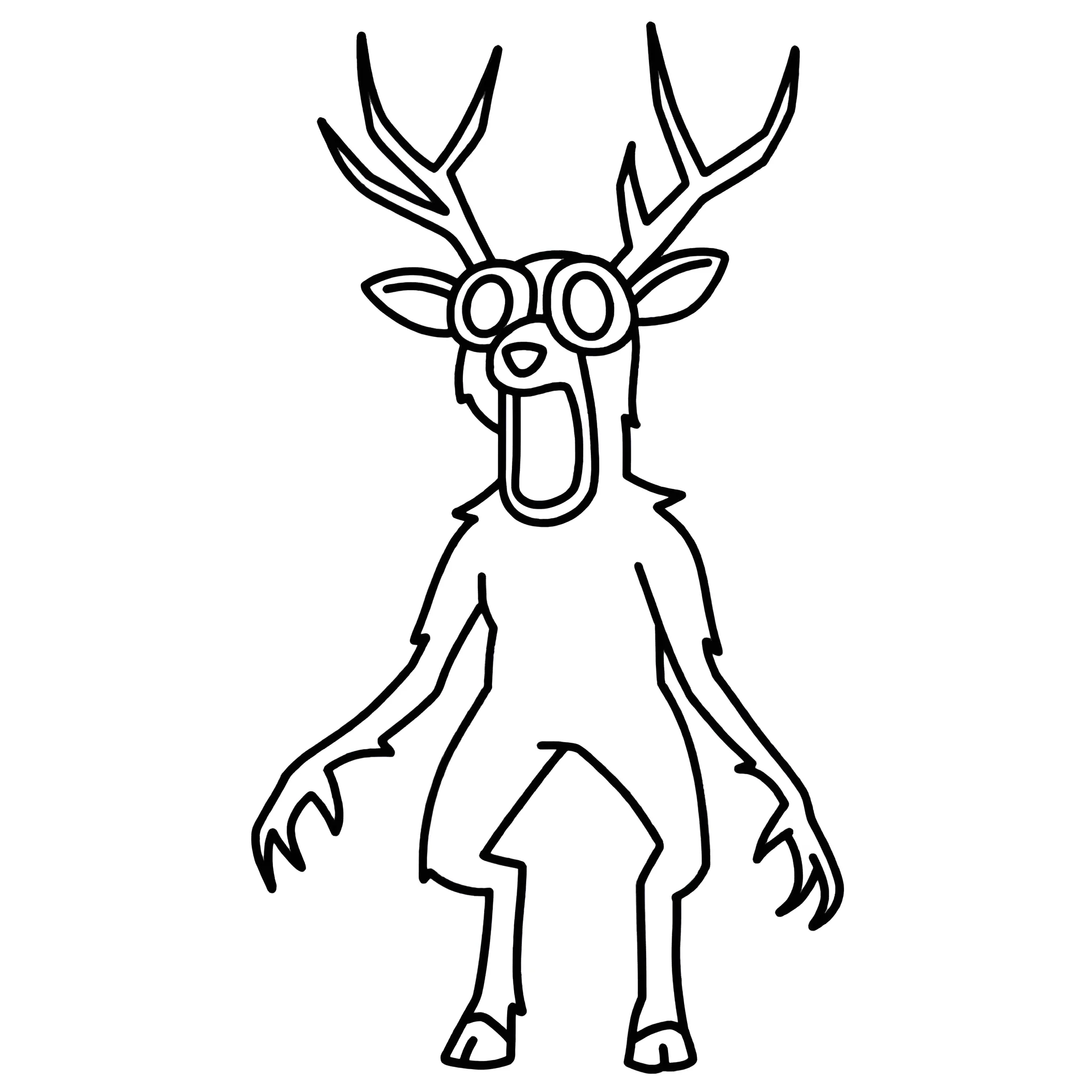 99 Noches en el Bosque14 para colorear gratis en línea