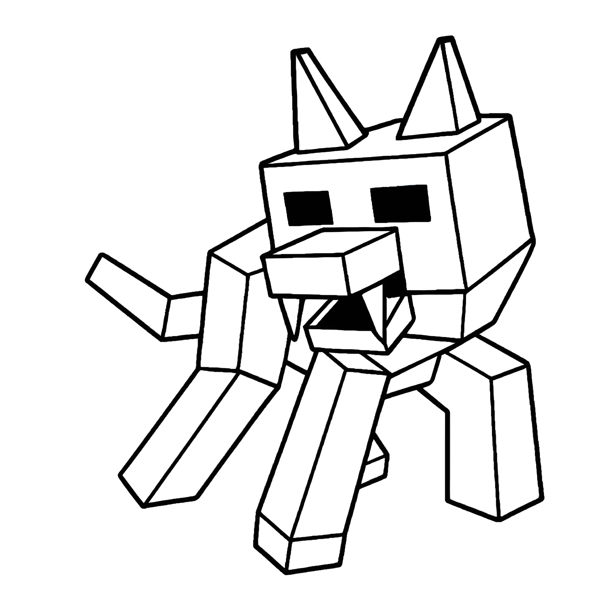 99 Noches en el Bosque15 para colorear para imprimir para niño de 6 años