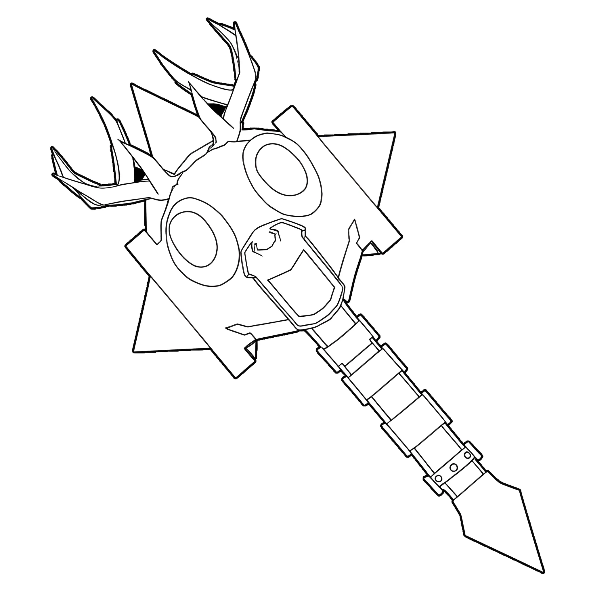 99 Noches en el Bosque9 para colorear y recortar