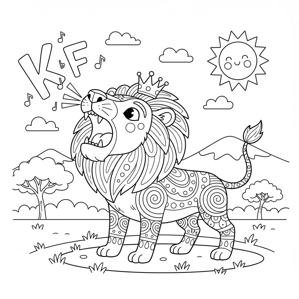 Alebrijes 11 para colorear para imprimir para niño de 3 años