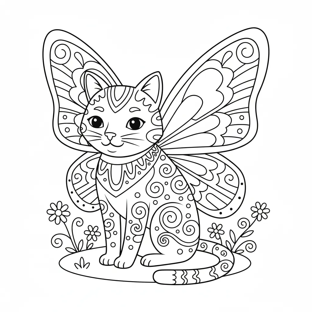 Alebrijes 13 para colorear para niños para imprimir