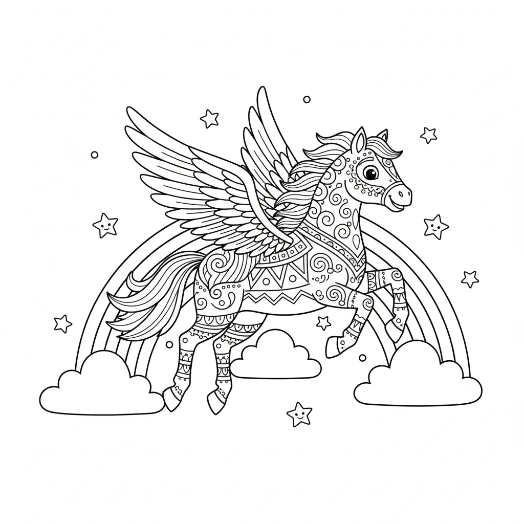 Alebrijes 3 para colorear gratis para imprimir