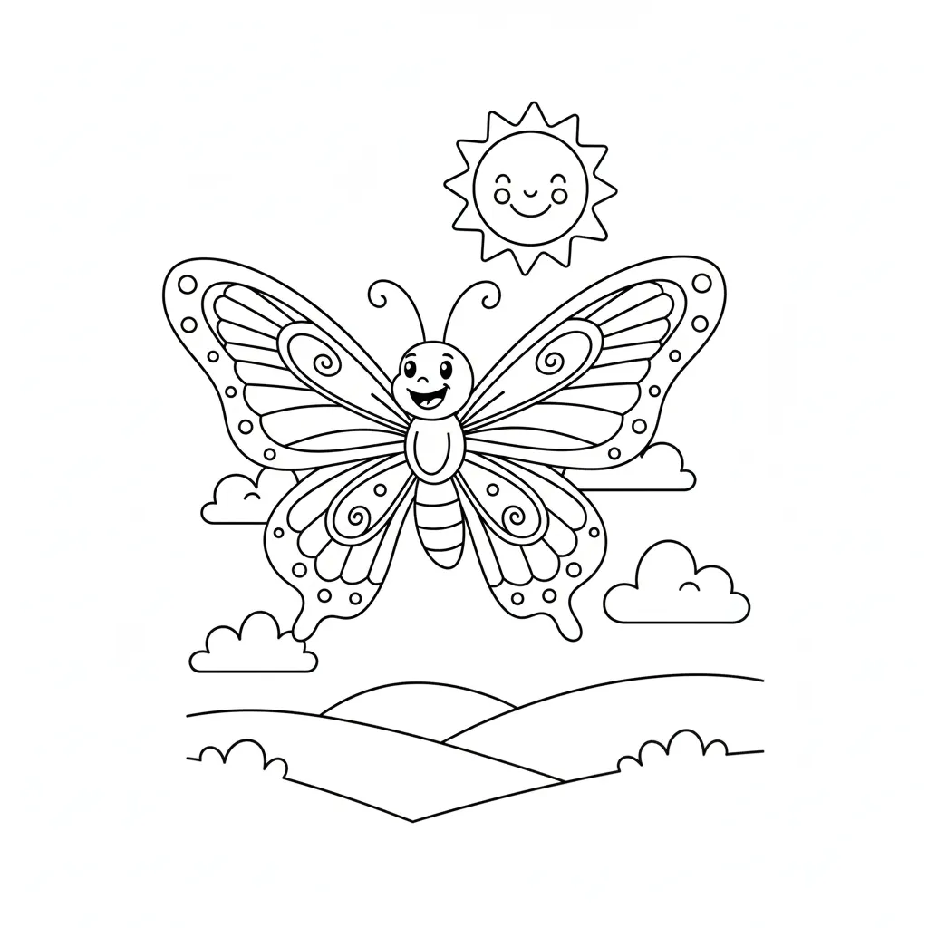 Alebrijes 8 para colorear para imprimir para niño de 3 años