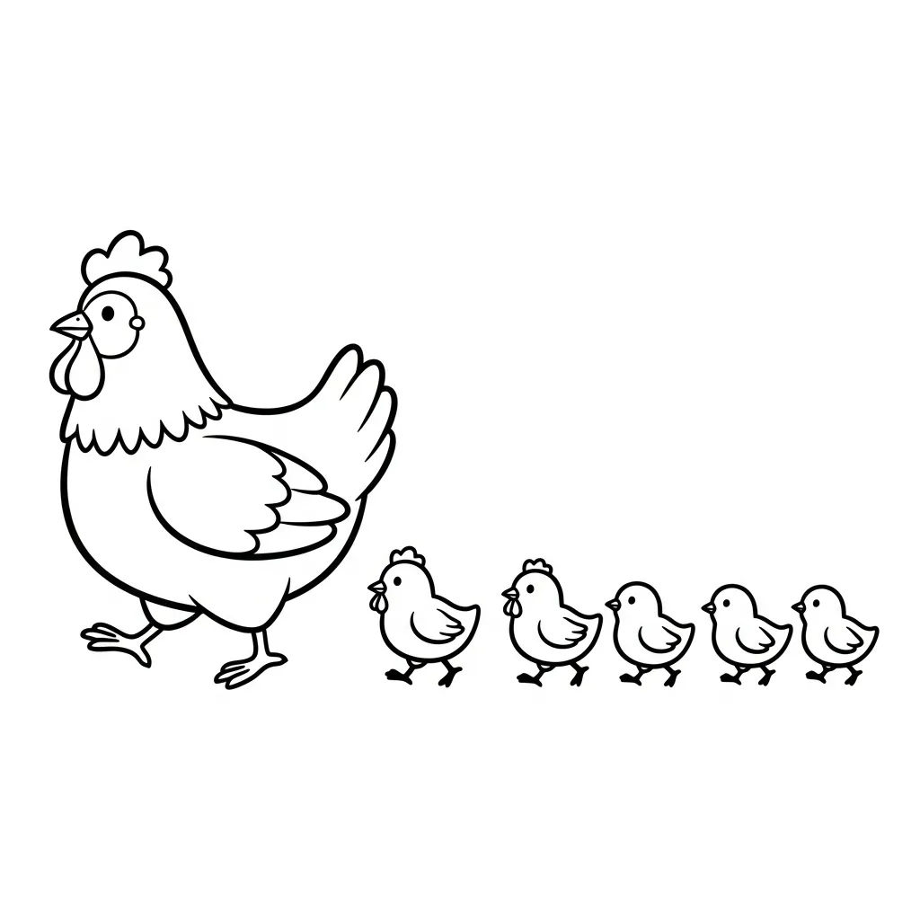 Animales De La Granja para colorear gratis para imprimir