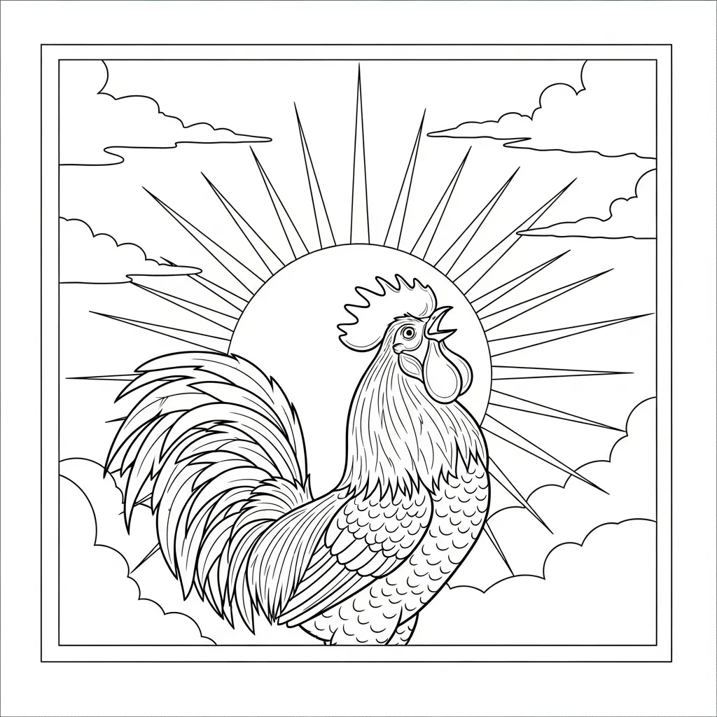 Animales De La Granja para colorear para imprimir gratis