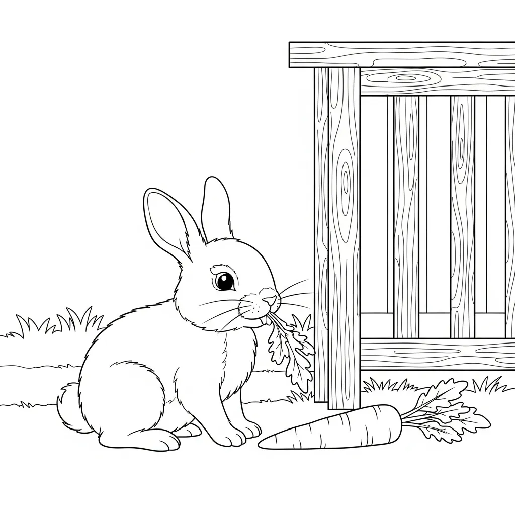 Animales De La Granja de niño para colorear para imprimir