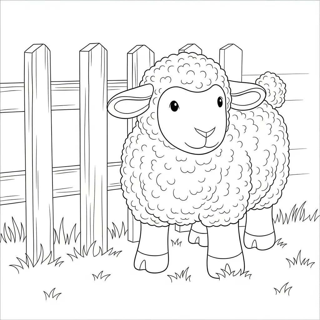 Animales De La Granja para dibujar en línea