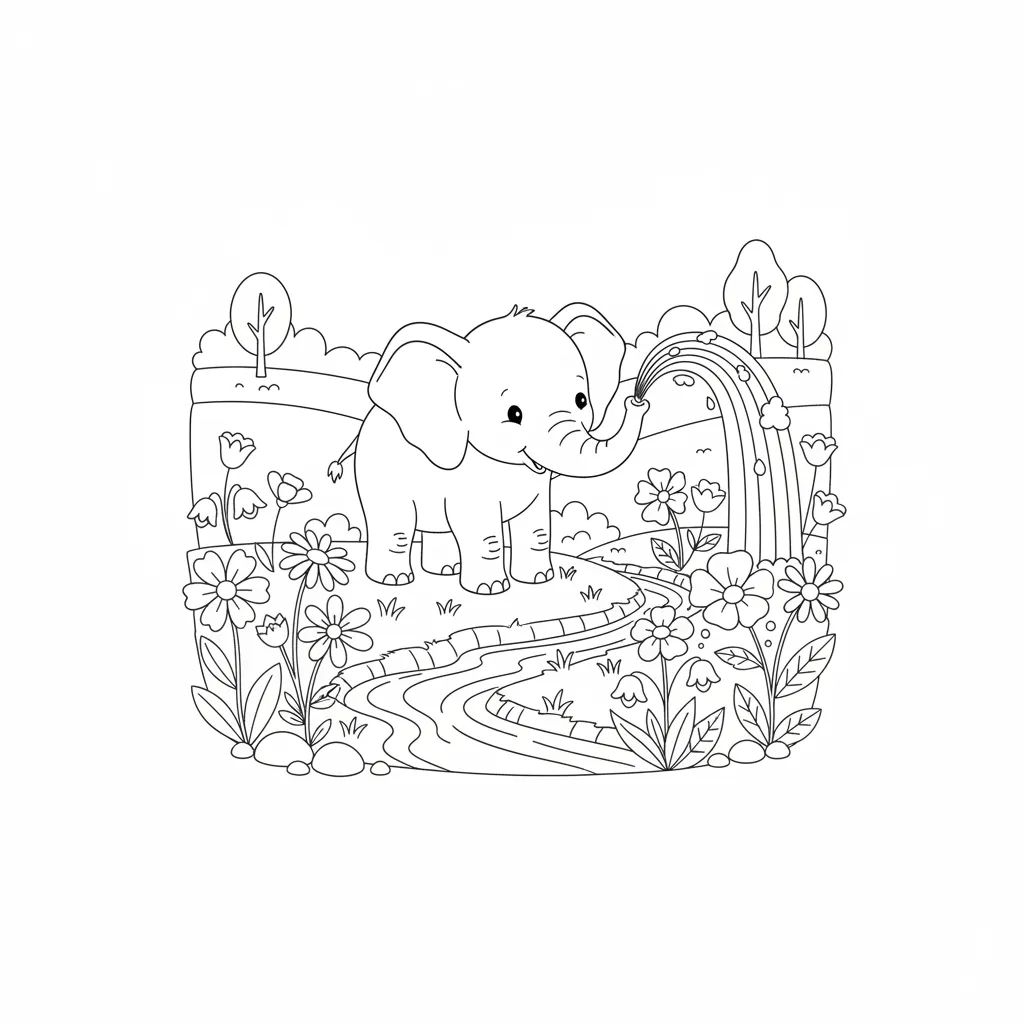 Animales De La Selva para colorear para imprimir para niños