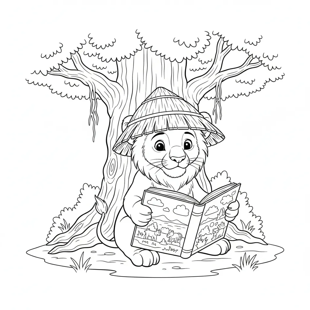 Animales De La Selva para colorear en línea