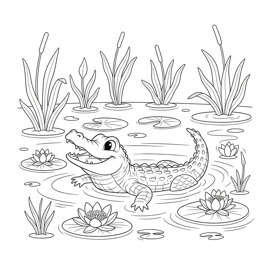 Animales De La Selva para colorear para imprimir para niño de 3 años