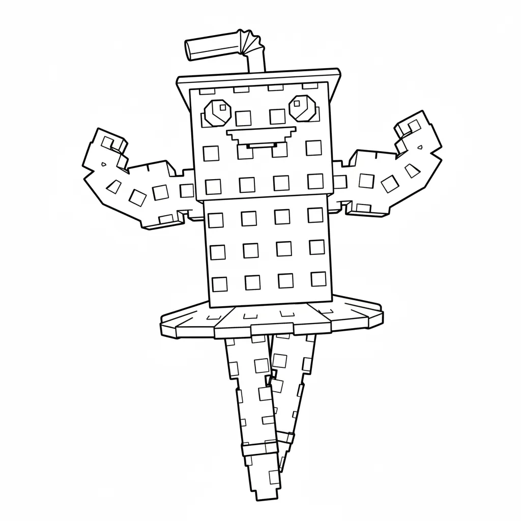 Ballerino Lololo para colorear para imprimir para niño de 7 años