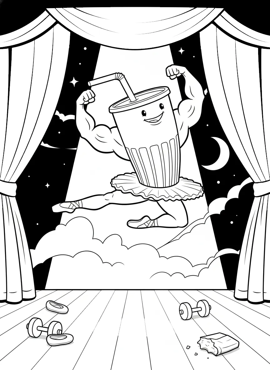 descargar Ballerino Lololo para colorear gratis