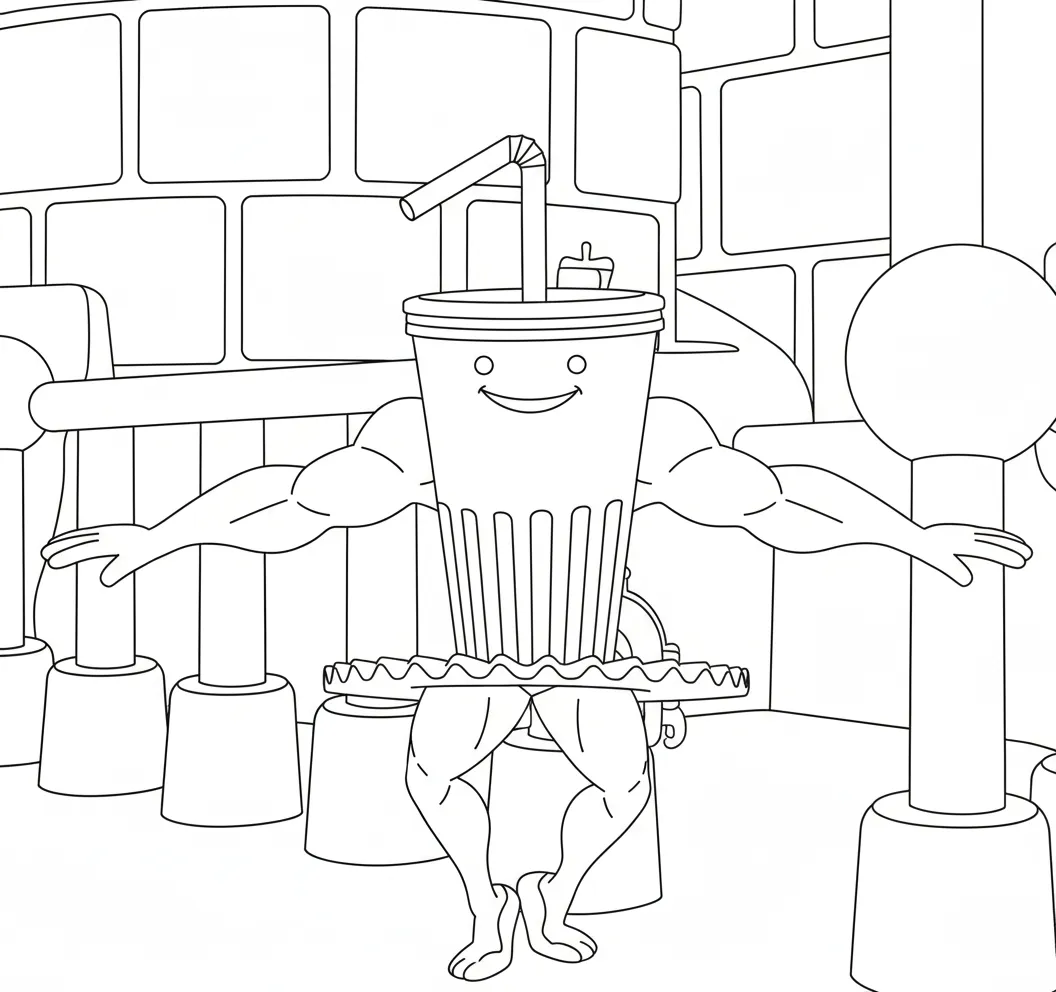 Ballerino Lololo para colorear gratis para imprimir