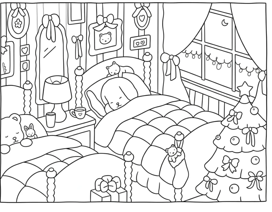 Bobbie Goods De Navidad para colorear gratis