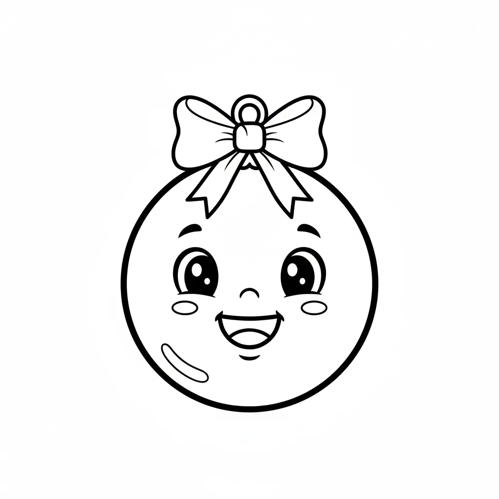 Bolas De Navidad12 para colorear en línea gratis