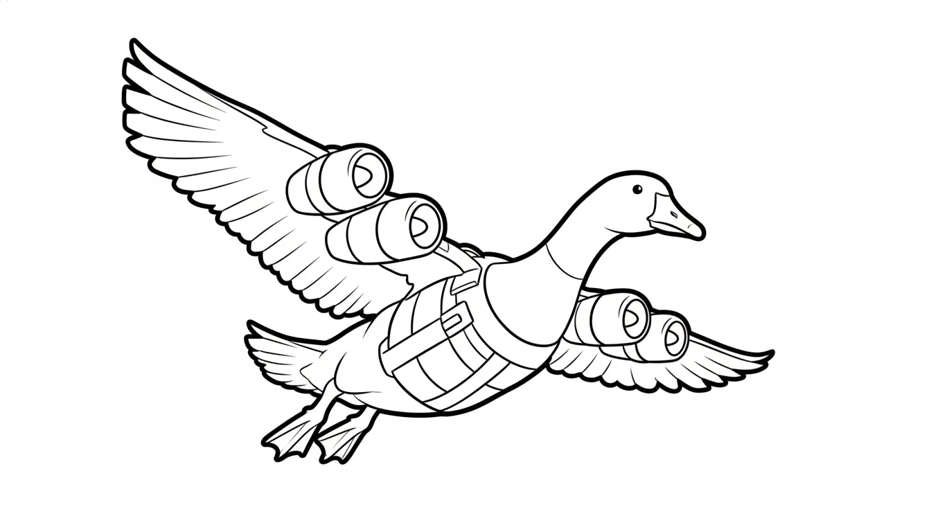 Bombombini Gusini para colorear para descargar