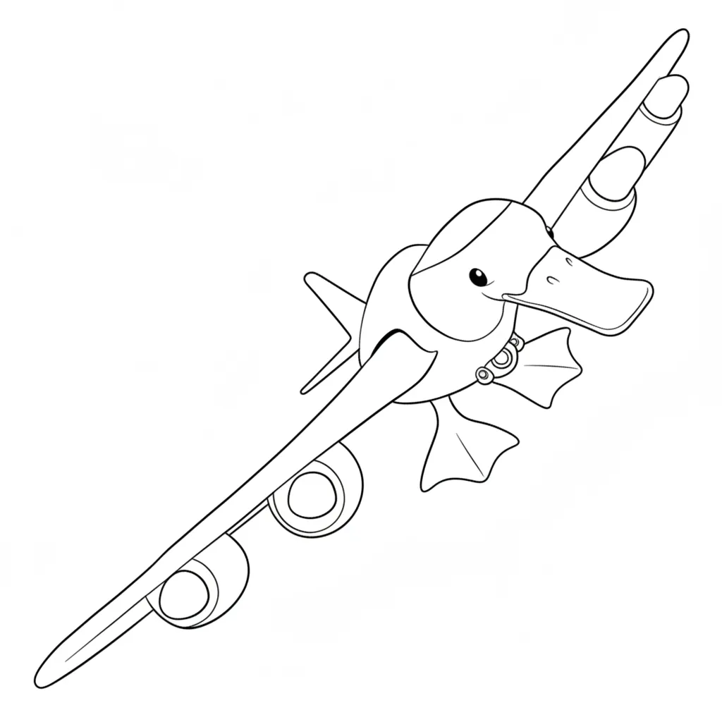 Bombombini Gusini para colorear para niños para descargar