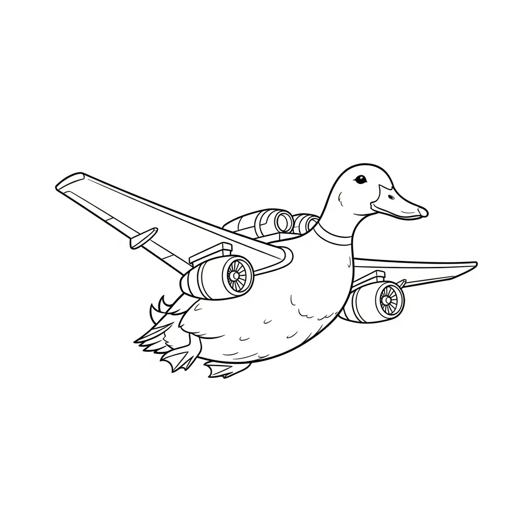 Bombombini Gusini para colorear para imprimir para niño de 4 años