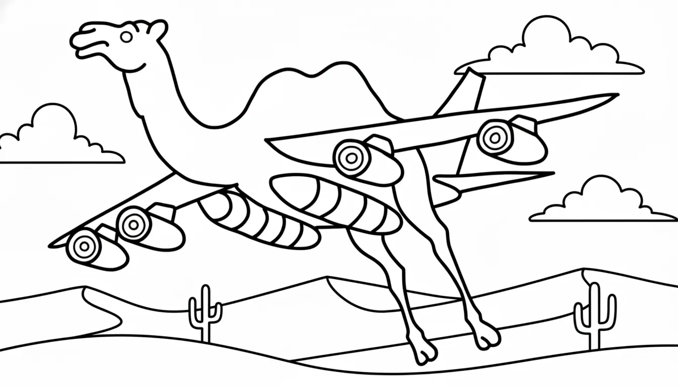 Bombordino Jamalino para colorear para imprimir gratis pdf