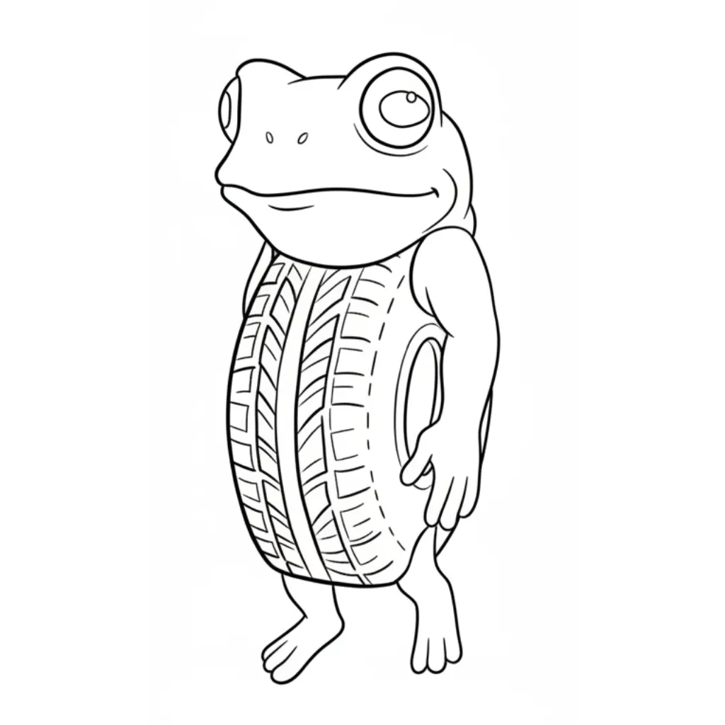 Boneca Ambalabu1 para dibujar e imprimir