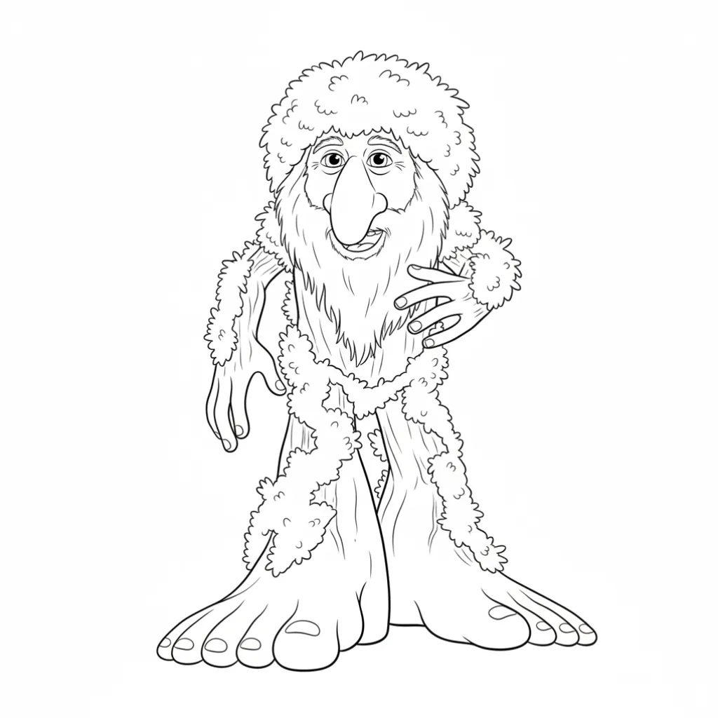 Brr Brr Patapim11 para colorear para imprimir para niño de 10 años