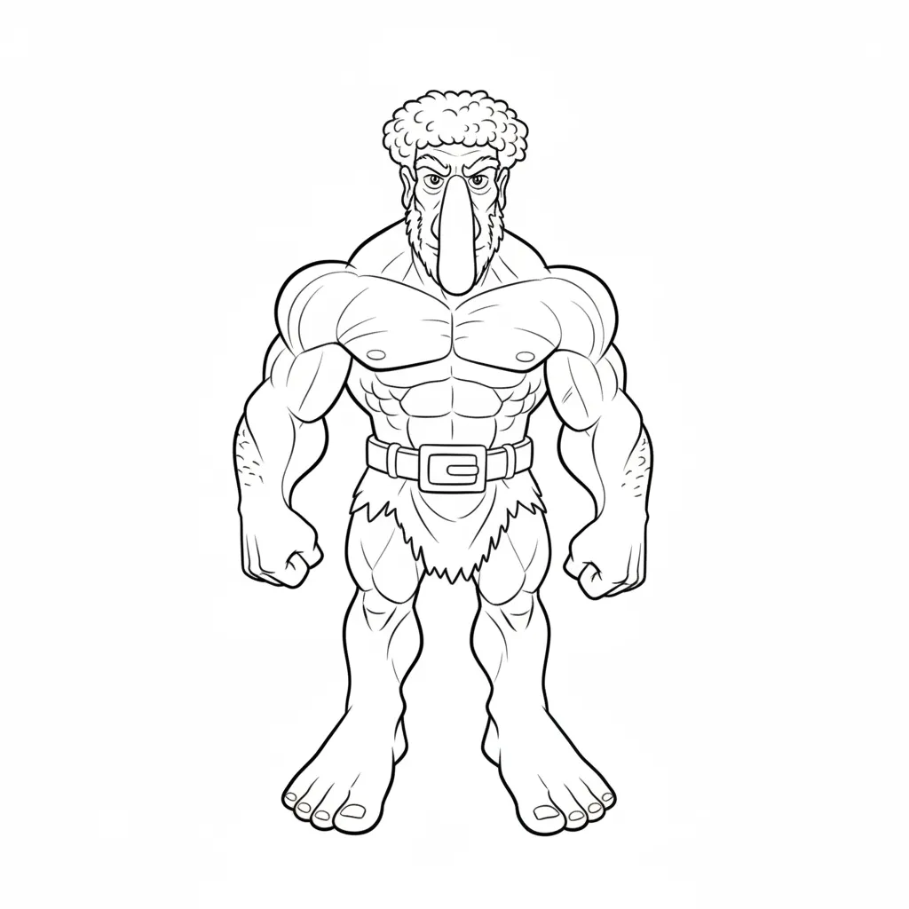 Brr Brr Patapim3 para colorear y recortar para imprimir