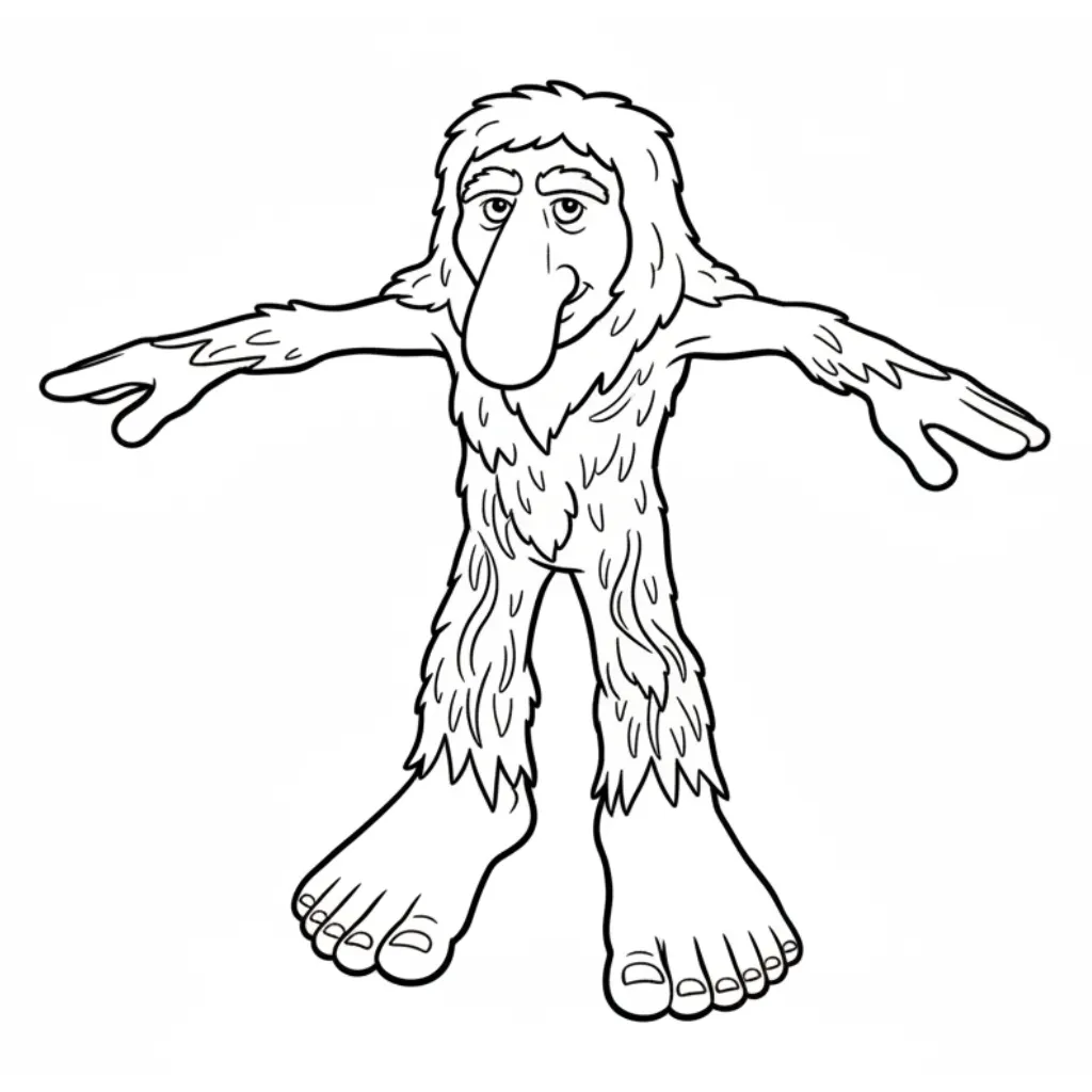 Brr Brr Patapim6 para colorear en línea gratis