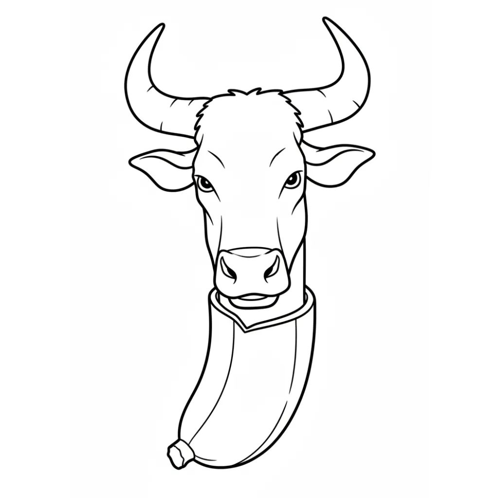 Bulliccinni Bananini 11 para colorear y dibujos