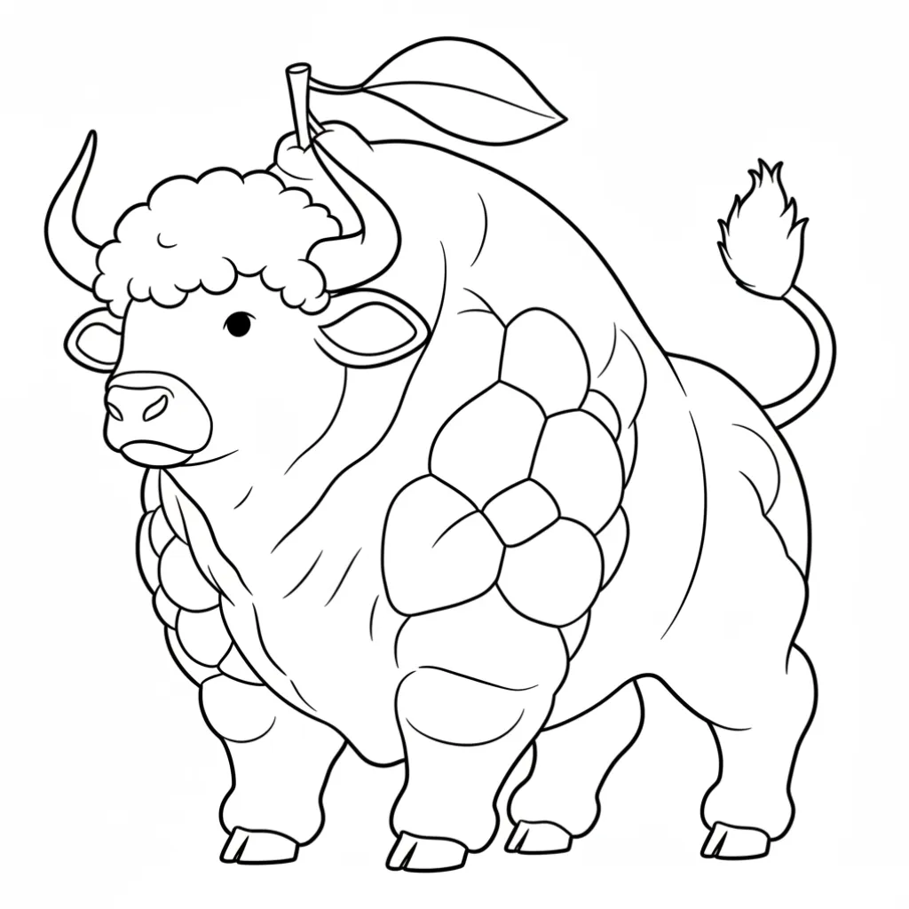 Bulliccinni Bananini 8 para colorear para imprimir gratis