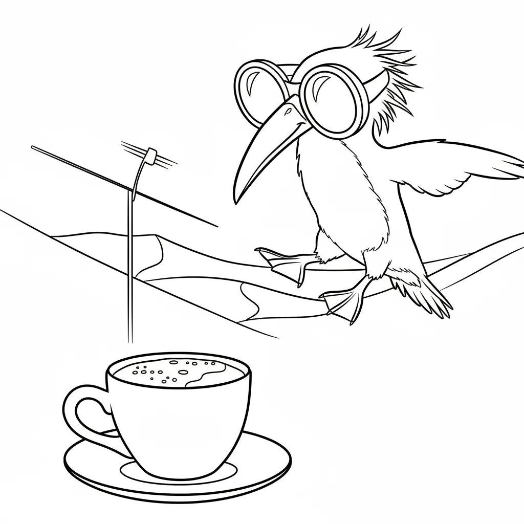 Frulli Frulla 12 para colorear para imprimir para niño de 6 años