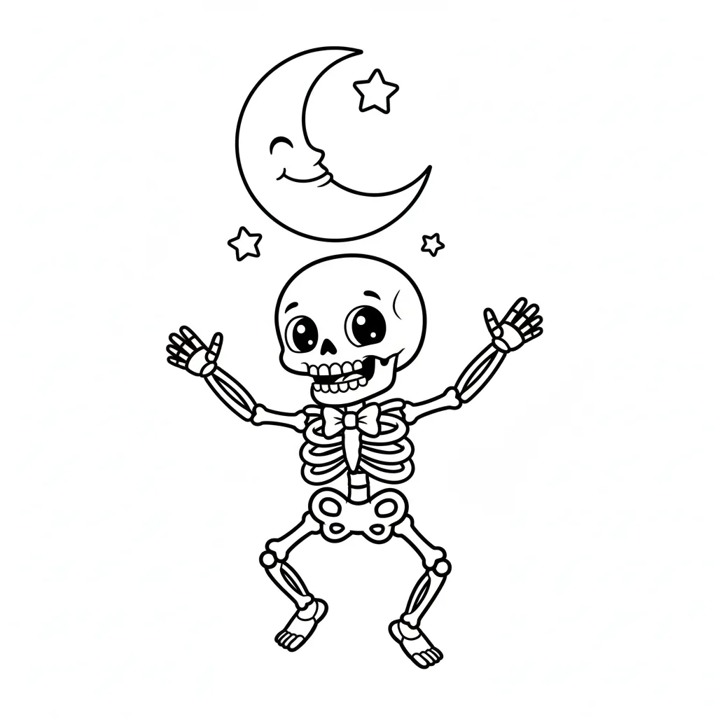 Calavera 10 para colorear gratis para imprimir