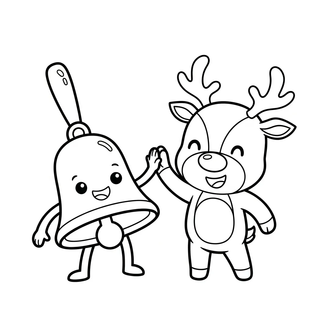 Campana para colorear para imprimir para niño de 12 años