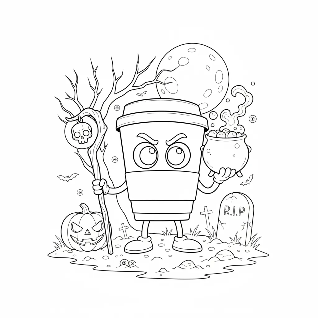 Cappuccino Assassino para colorear para descargar