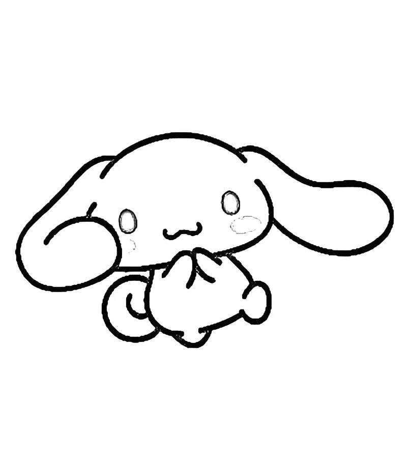 Cinnamoroll 7 para colorear gratis en línea