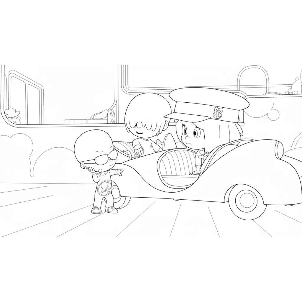 Cleo y Cuquín4 para colorear para imprimir para niño de 10 años