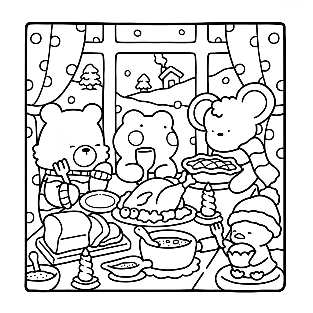 Coco Wyo para colorear para imprimir kawaii 1