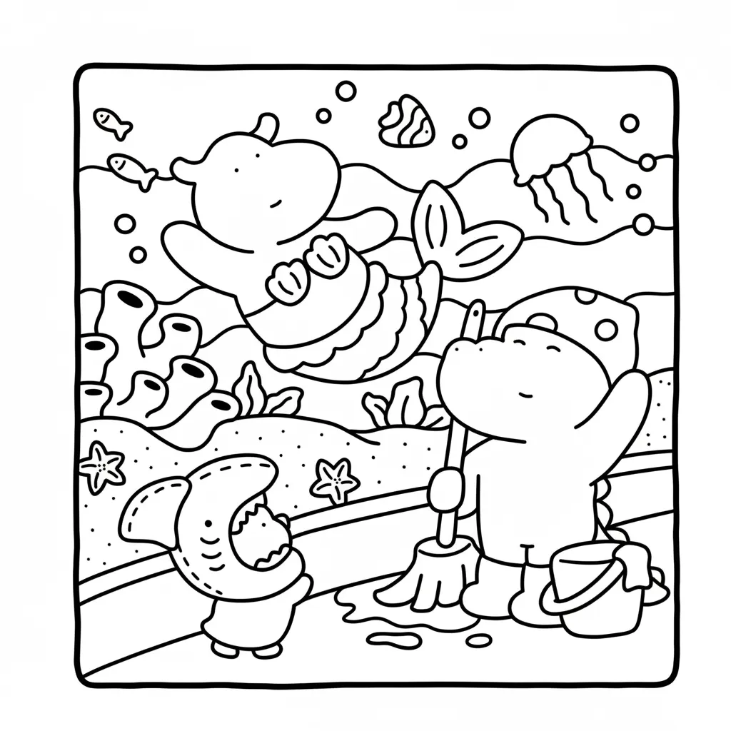 Coco Wyo para colorear gratis para imprimir 1