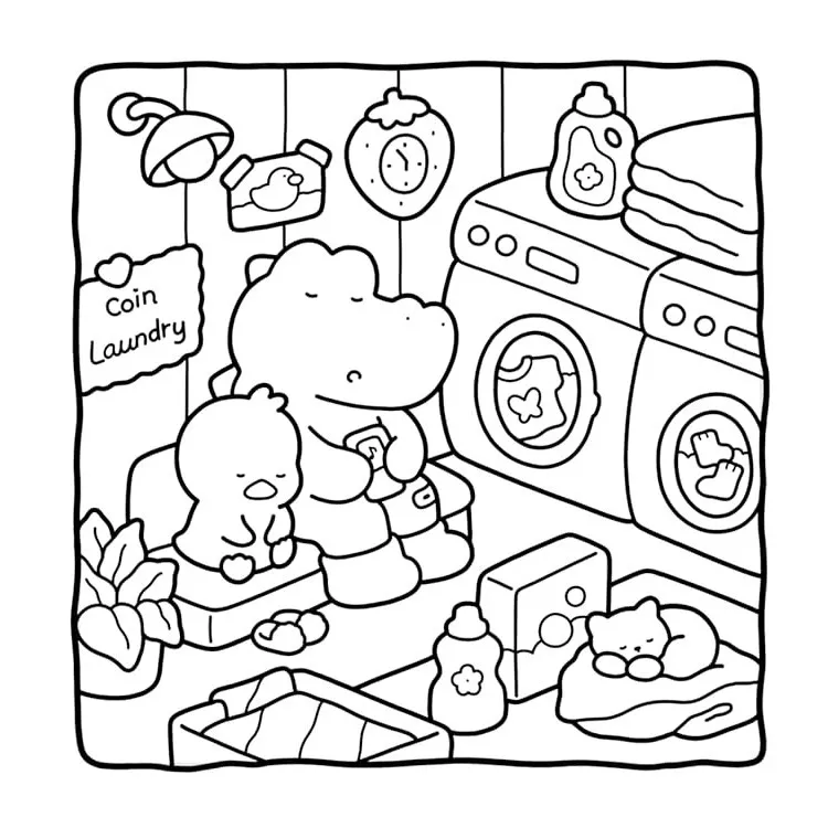 Coco Wyo para colorear y aprendizaje