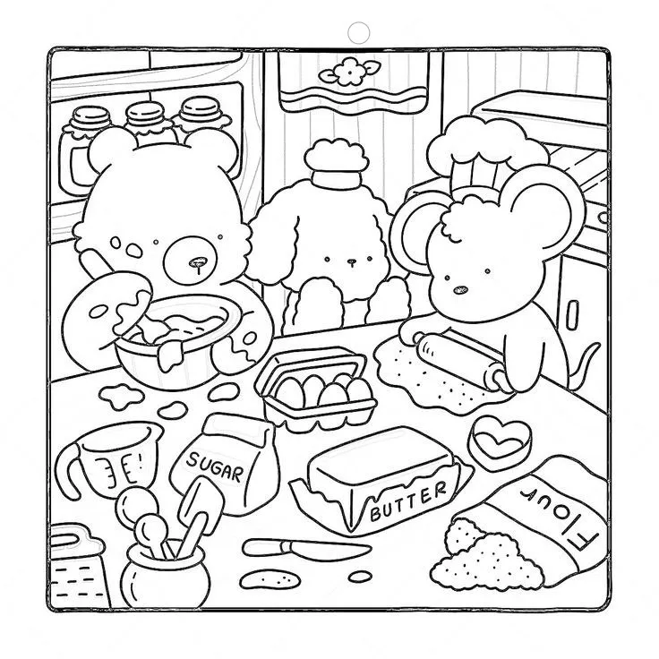 imprimir Coco Wyo para colorear para niño