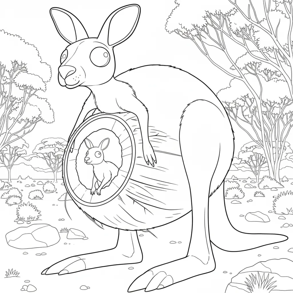 imprimir Cocossini Mama para colorear gratis