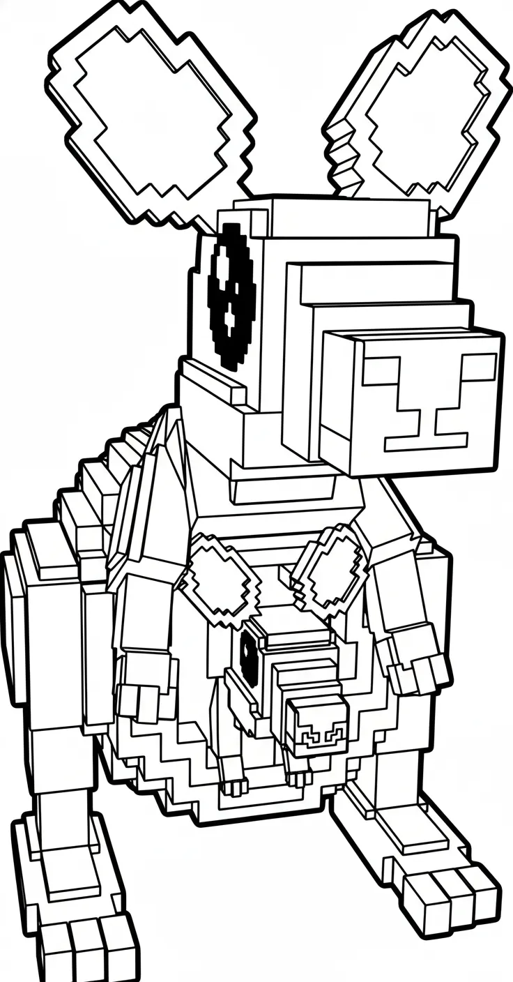 Cocossini Mama para colorear para niños para descargar