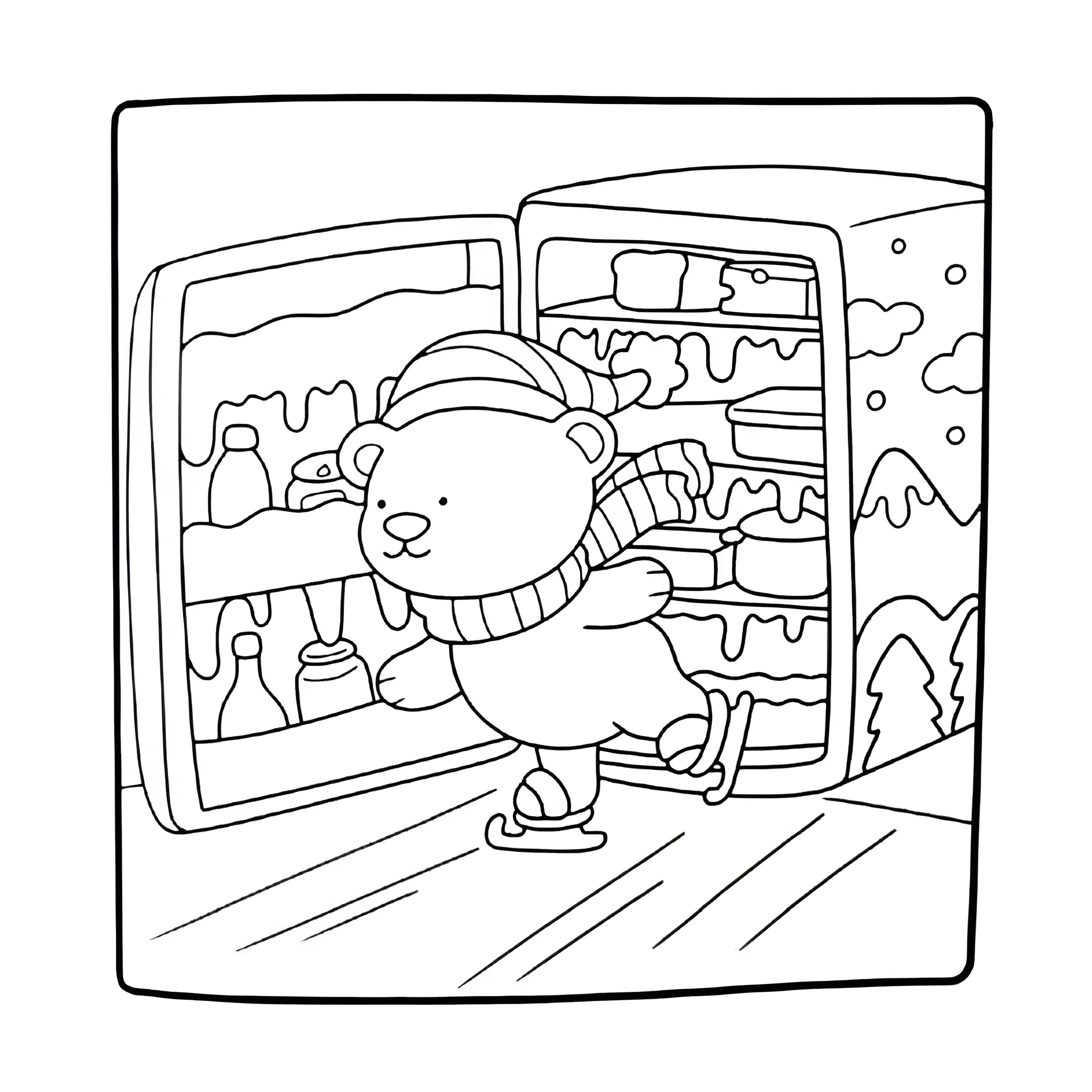 imprimir Cozy & Cute 16 para colorear