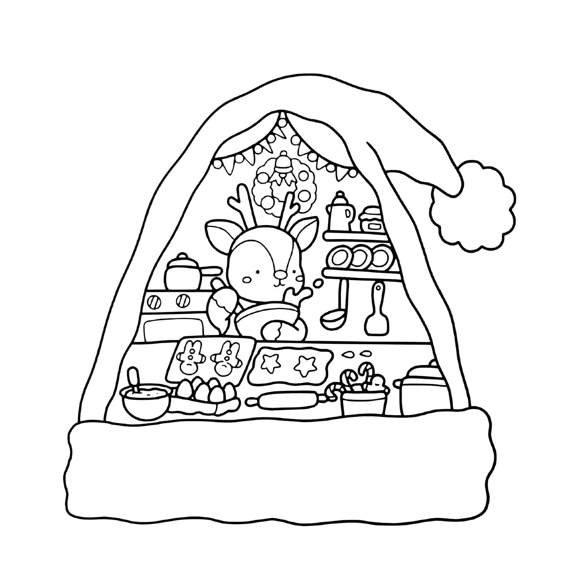 Cozy & Cute 31 para colorear para niño de 10 años